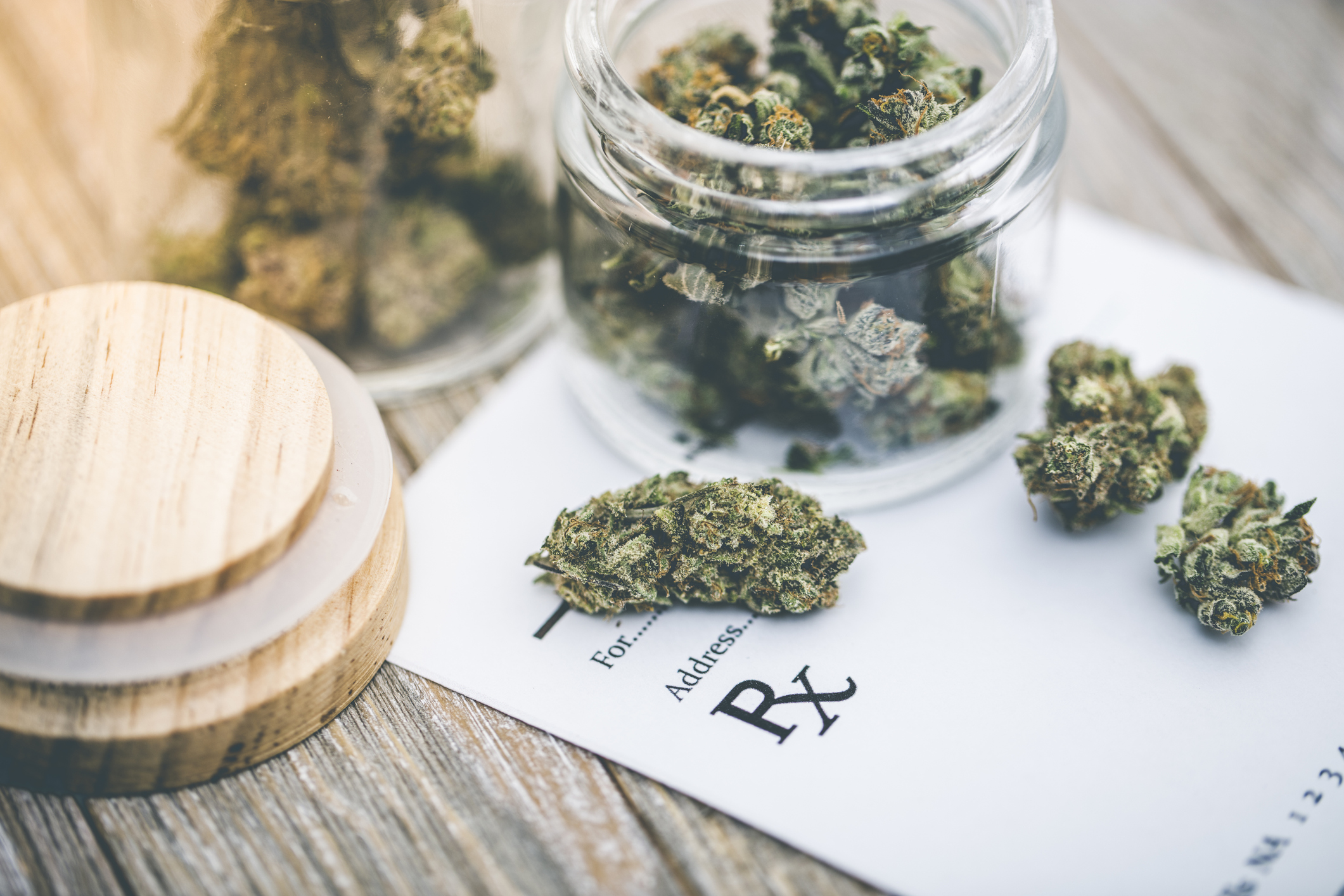 A photo of some Medical Marijuana Buds.